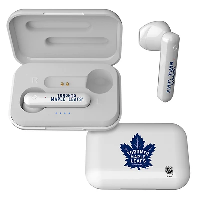 Keyscaper Toronto Maple Leafs  Wireless TWS Insignia Design Earbuds