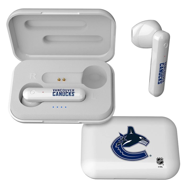 Keyscaper Vancouver Canucks  Wireless TWS Insignia Design Earbuds