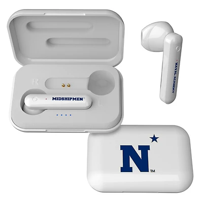 Keyscaper Navy Midshipmen  Wireless TWS Insignia Design Earbuds