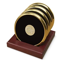 Gold Georgia Tech Yellow Jackets 4-Piece Coaster Set