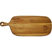 Pittsburgh Penguins Personalized Acacia Paddle Serving Board