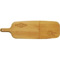 Georgia Tech Yellow Jackets Personalized Bamboo Paddle Serving Board