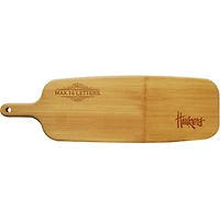 Nebraska Huskers Personalized Bamboo Paddle Serving Board