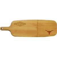Texas Longhorns Personalized Bamboo Paddle Serving Board