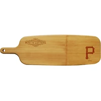 Pittsburgh Pirates Personalized Bamboo Paddle Serving Board