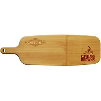 Cleveland Browns Personalized Bamboo Paddle Serving Board