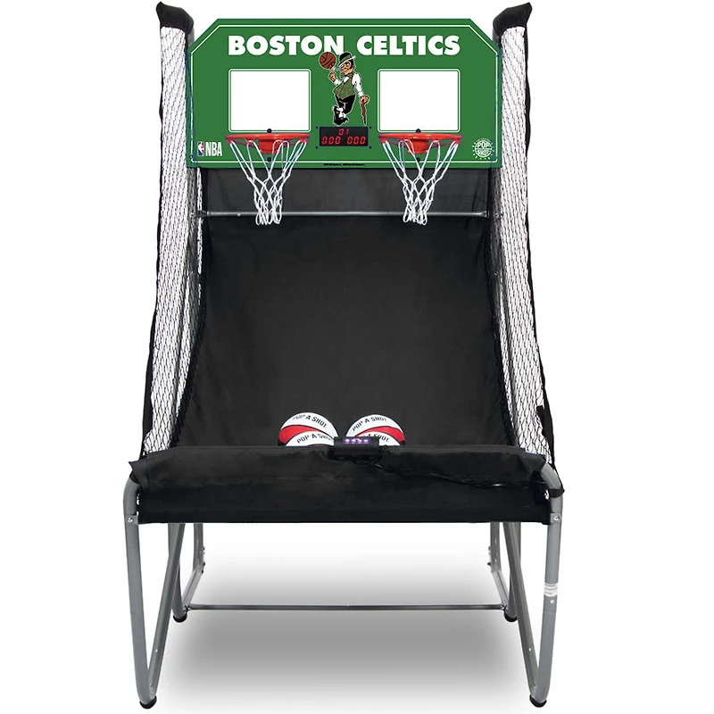 Pop-A-Shot Boston Celtics Home Dual Shot Basketball Game