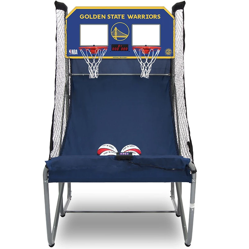 Pop-A-Shot Golden State Warriors Home Dual Shot Basketball Game