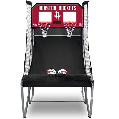 Pop-A-Shot Houston Rockets Home Dual Shot Basketball Game