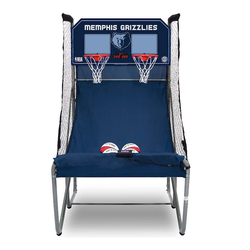 Pop-A-Shot Memphis Grizzlies Home Dual Shot Basketball Game