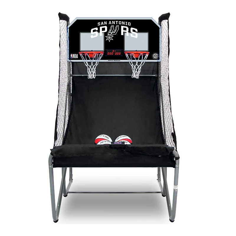 Pop-A-Shot San Antonio Spurs Home Dual Shot Basketball Game