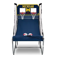 Pop-A-Shot Michigan Wolverines Home Dual Shot Basketball Game