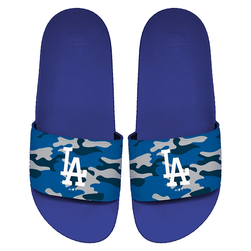 Men's ISlide Los Angeles Dodgers Camo Motto Slide Sandals