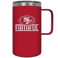 Scarlet San Francisco 49ers Faithful 18oz. Slogan Hustle Mug