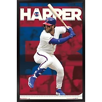 Bryce Harper Philadelphia Phillies 23" x 34" Framed Player Poster