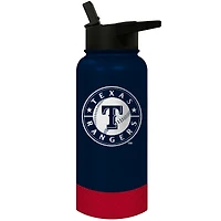 Texas Rangers 32oz. Logo Thirst Hydration Water Bottle