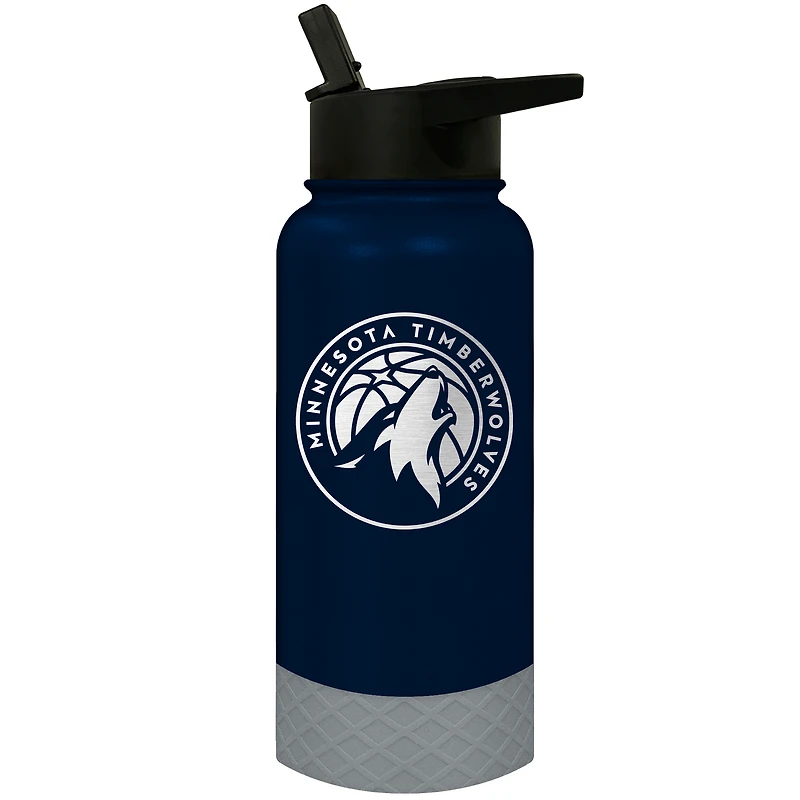 Minnesota Timberwolves 32oz. Logo Thirst Hydration Water Bottle