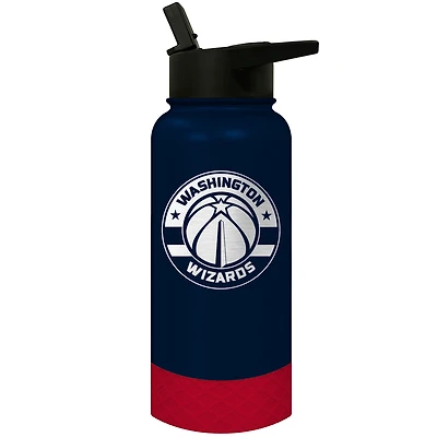 Washington Wizards 32oz. Logo Thirst Hydration Water Bottle