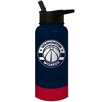 Washington Wizards 32oz. Logo Thirst Hydration Water Bottle