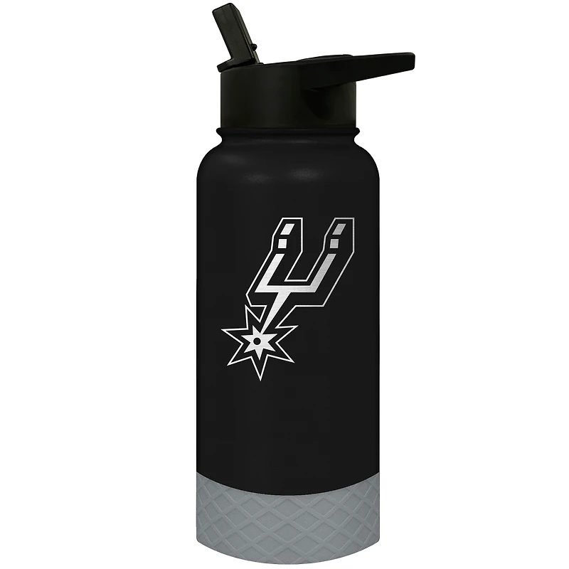 San Antonio Spurs 32oz. Logo Thirst Hydration Water Bottle
