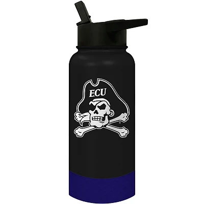 ECU Pirates 32oz. Logo Thirst Hydration Water Bottle