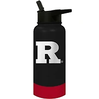 Rutgers Scarlet Knights 32oz. Logo Thirst Hydration Water Bottle