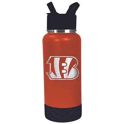 Cincinnati Bengals 32oz. Logo Thirst Hydration Water Bottle
