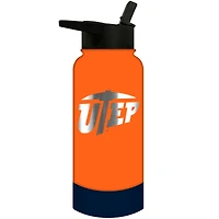 UTEP Miners 32oz. Logo Thirst Hydration Water Bottle