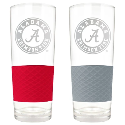 Alabama Crimson Tide 22oz. Logo Score Pint Glass Two-Piece Set