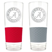 Alabama Crimson Tide 22oz. Logo Score Pint Glass Two-Piece Set