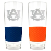 Auburn Tigers 22oz. Logo Score Pint Glass Two-Piece Set