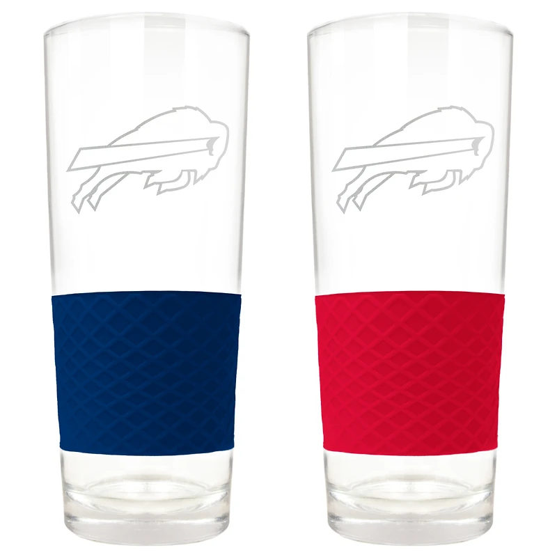 Buffalo Bills 22oz. Logo Score Pint Glass Two-Piece Set