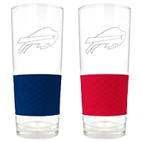 Buffalo Bills 22oz. Logo Score Pint Glass Two-Piece Set