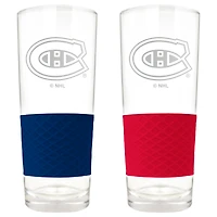 Montreal Canadiens 22oz. Logo Score Pint Glass Two-Piece Set