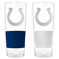 Indianapolis Colts 22oz. Logo Score Pint Glass Two-Piece Set