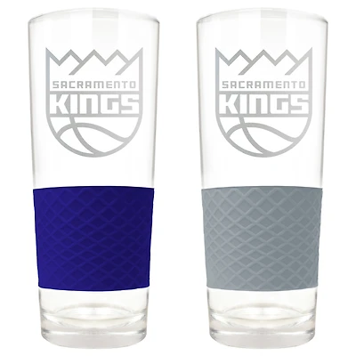Sacramento Kings 22oz. Logo Score Pint Glass Two-Piece Set