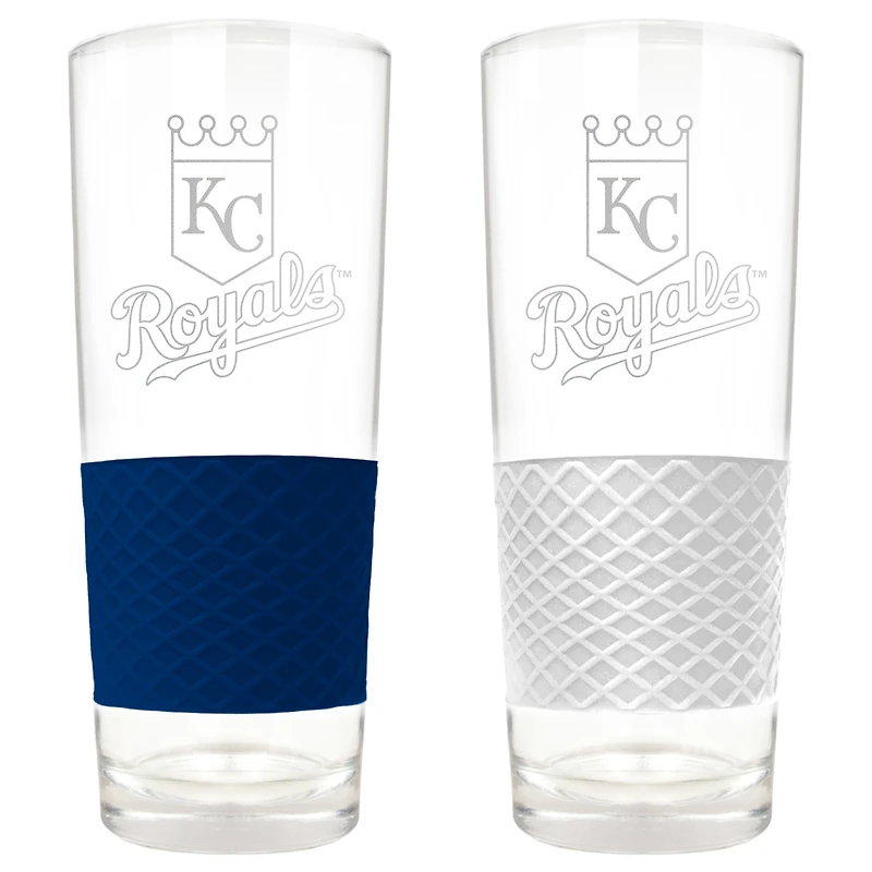 Kansas City Royals 22oz. Logo Score Pint Glass Two-Piece Set