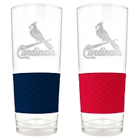 St. Louis Cardinals 22oz. Logo Score Pint Glass Two-Piece Set