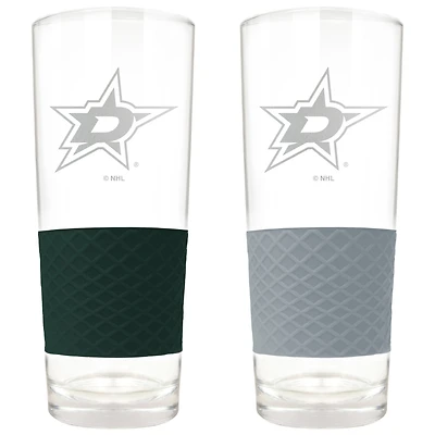 Dallas Stars 22oz. Logo Score Pint Glass Two-Piece Set