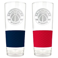 Washington Wizards 22oz. Logo Score Pint Glass Two-Piece Set
