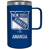New York Rangers 18oz. Personalized Hustle Mug