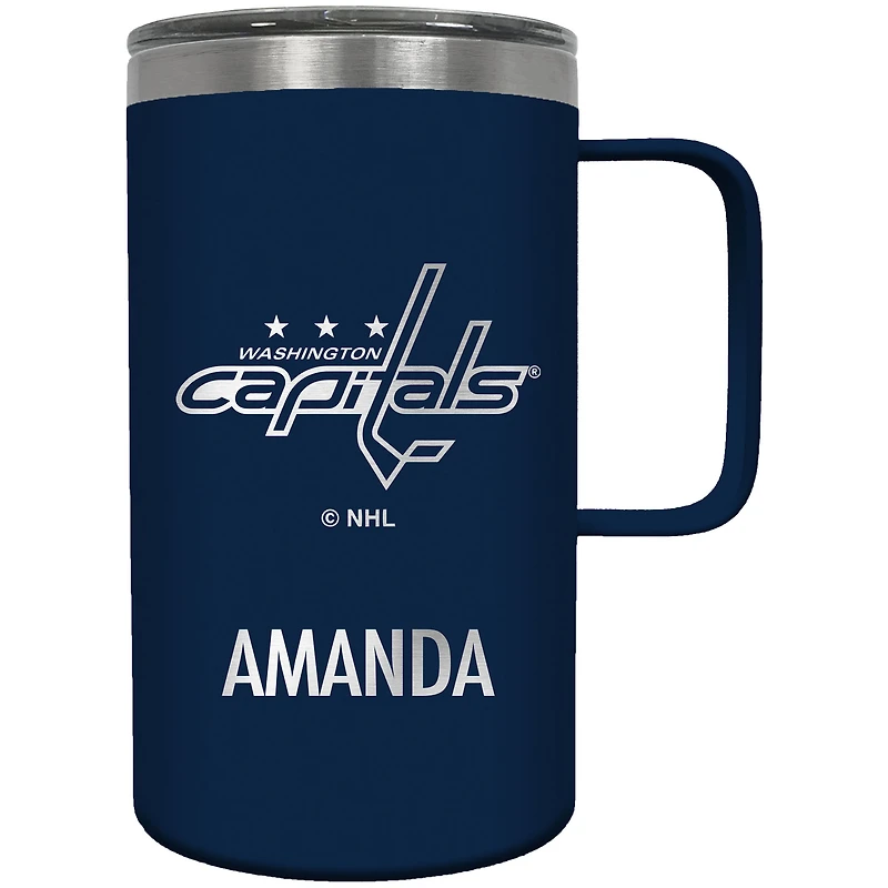 Washington Capitals 18oz. Personalized Hustle Mug