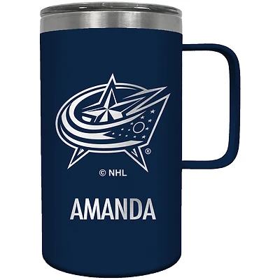 Columbus Blue Jackets 18oz. Personalized Hustle Mug