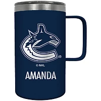 Vancouver Canucks 18oz. Personalized Hustle Mug