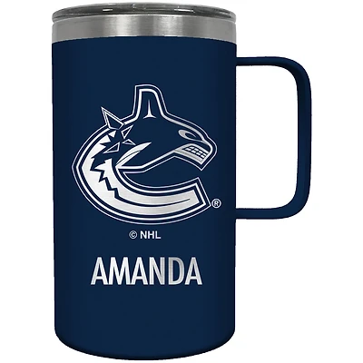 Vancouver Canucks 18oz. Personalized Hustle Mug