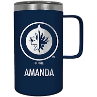 Winnipeg Jets 18oz. Personalized Hustle Mug