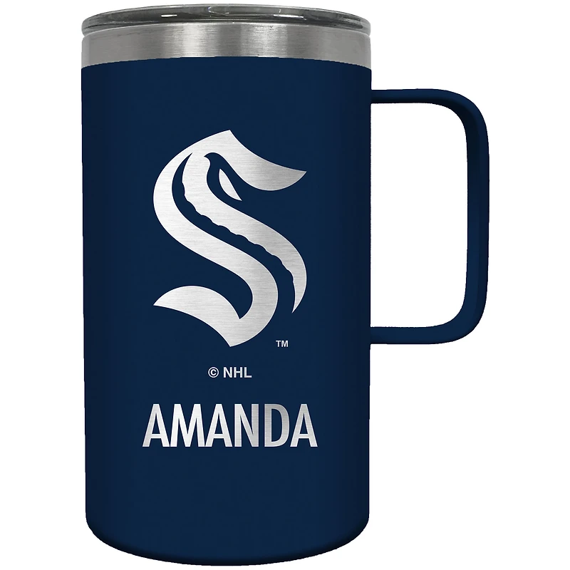 Seattle Kraken 18oz. Personalized Hustle Mug