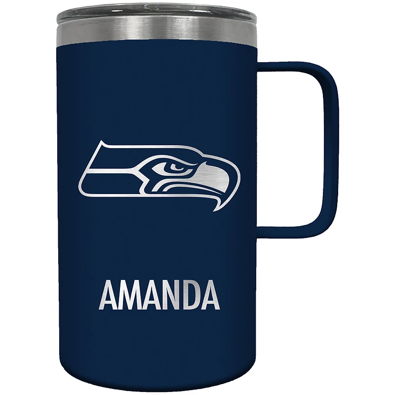 Seattle Seahawks 18oz. Personalized Hustle Mug