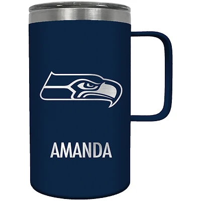 Seattle Seahawks 18oz. Personalized Hustle Mug