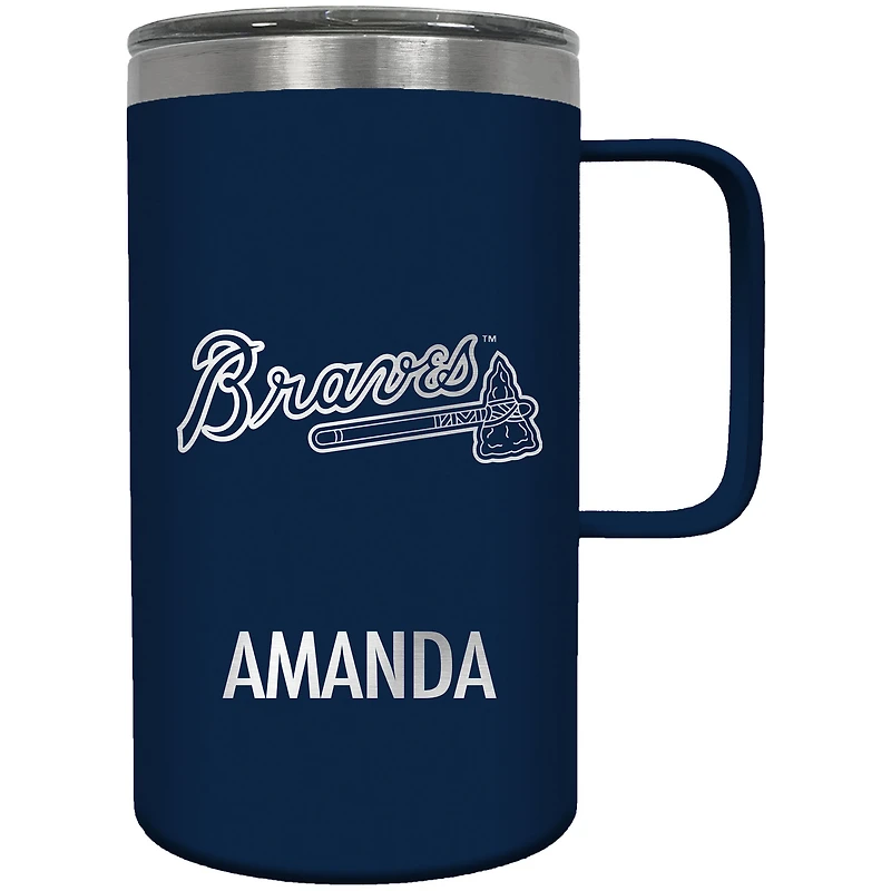 Atlanta Braves 18oz. Personalized Hustle Mug